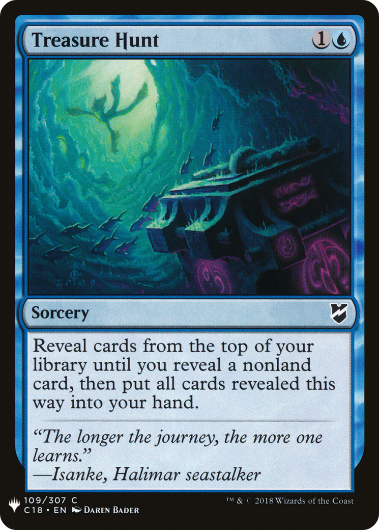 Treasure Hunt (LIST-C18-109) [Mystery Booster] The List MTG Single Wizards of the Coast