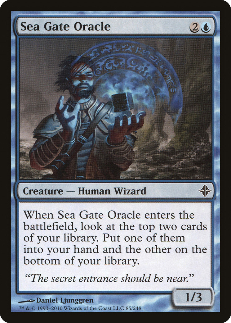 Sea Gate Oracle (ROE-085) [Rise of the Eldrazi] Foil MTG Single Wizards of the Coast