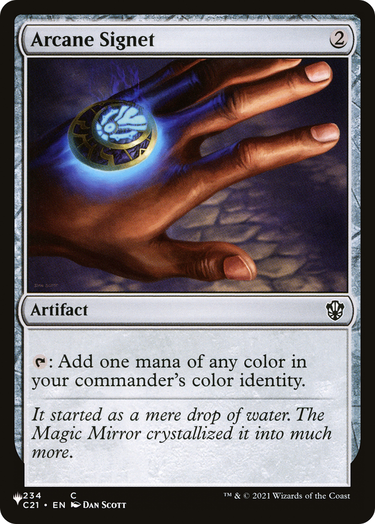 Arcane Signet (C21) (LIST-234) [Mystery Booster] The List MTG Single Wizards of the Coast