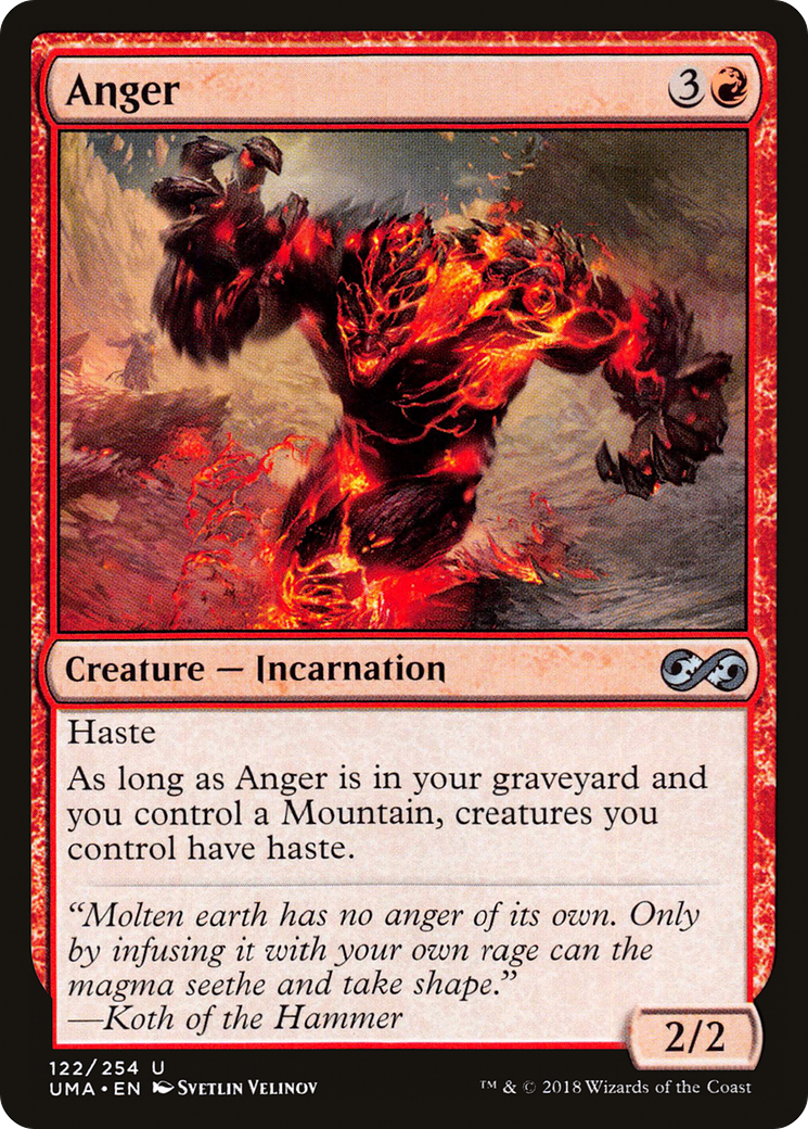 Anger (UMA-122) [Ultimate Masters] MTG Single Wizards of the Coast
