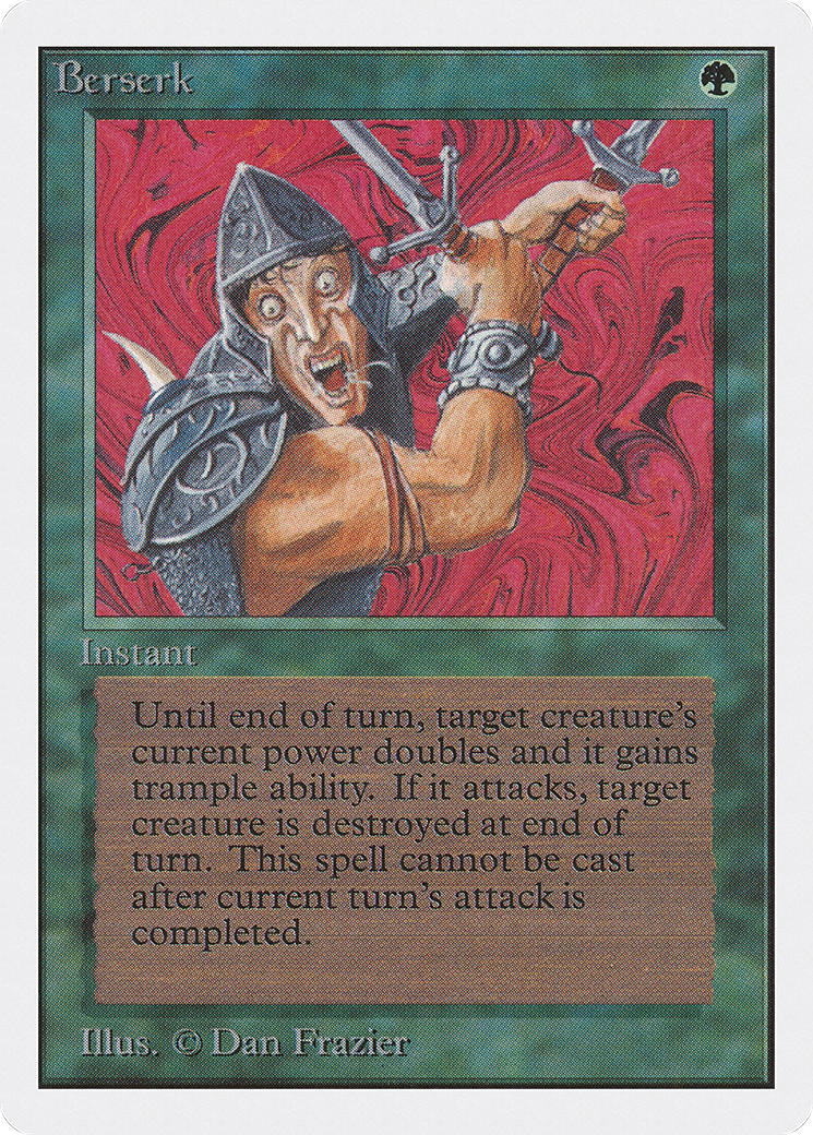 Berserk (2ED-) [Oldschool] Unlimited Edition MTG Single Wizards of the Coast