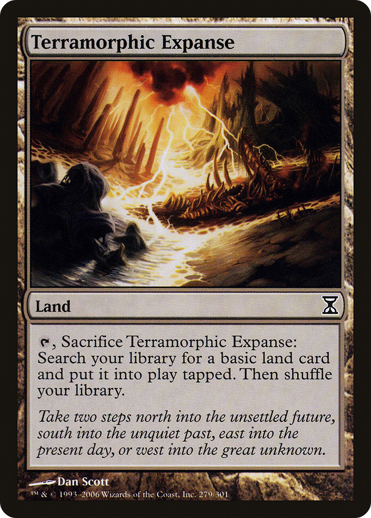 Terramorphic Expanse (TSP-279) [Time Spiral] Foil MTG Single Wizards of the Coast