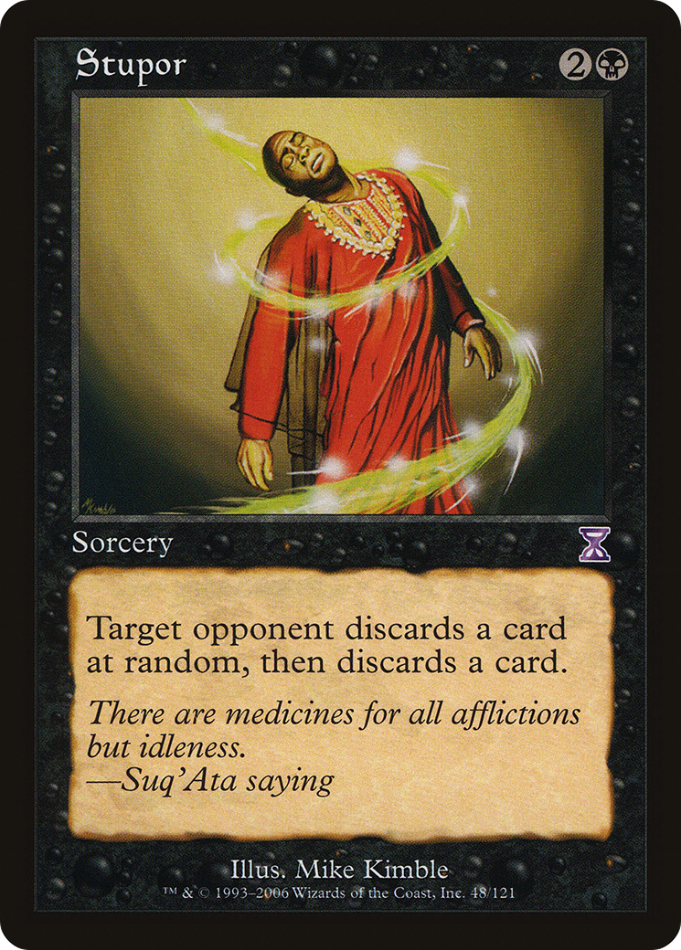 Stupor (TSB-048) [Time Spiral Timeshifted] MTG Single Wizards of the Coast