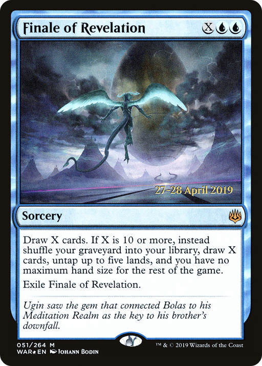 Finale of Revelation (PRE-051) [War of the Spark Promos] Foil MTG Single Wizards of the Coast