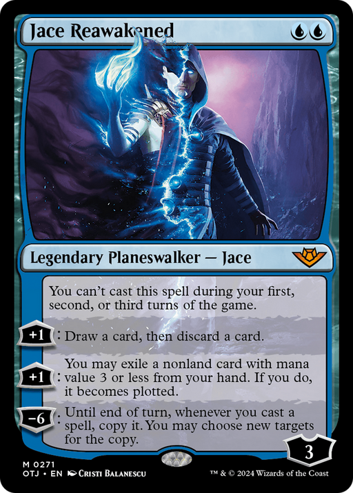 Jace Reawakened (OTJ-271) [Outlaws of Thunder Junction] MTG Single Wizards of the Coast
