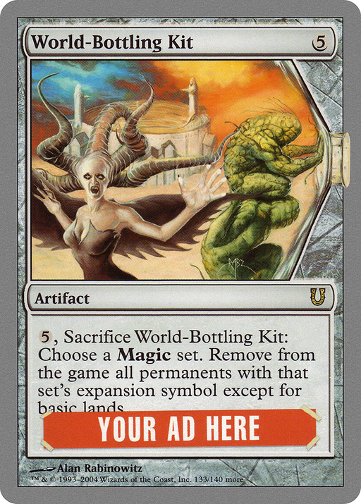 World-Bottling Kit (UNH-133) [Unhinged] MTG Single Wizards of the Coast