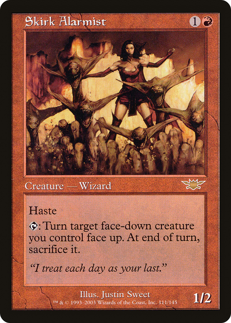 Skirk Alarmist (LGN-111) [Legions] MTG Single Wizards of the Coast