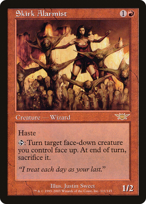 Skirk Alarmist (LGN-111) [Legions] MTG Single Wizards of the Coast