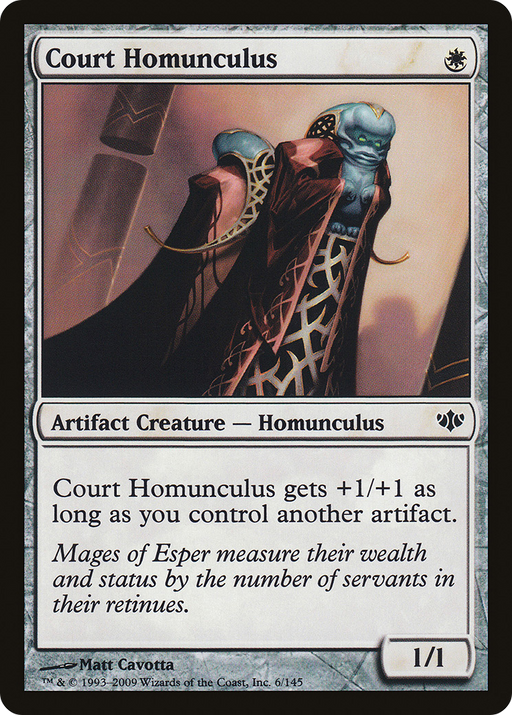 Court Homunculus (CON-006) [Conflux] MTG Single Wizards of the Coast