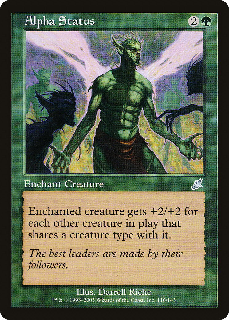 Alpha Status (SCG-110) [Scourge] MTG Single Wizards of the Coast