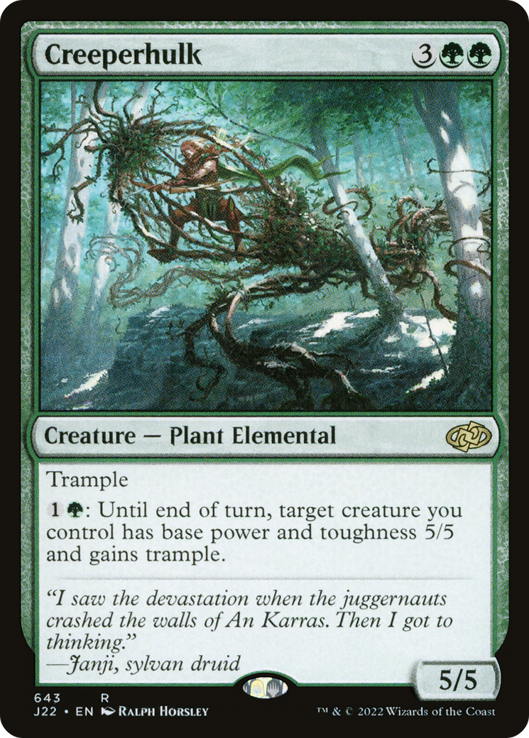 Creeperhulk (J22-643) [Jumpstart 2022] MTG Single Wizards of the Coast