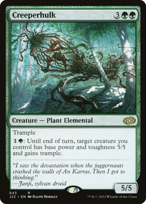 Creeperhulk (J22-643) [Jumpstart 2022] MTG Single Wizards of the Coast