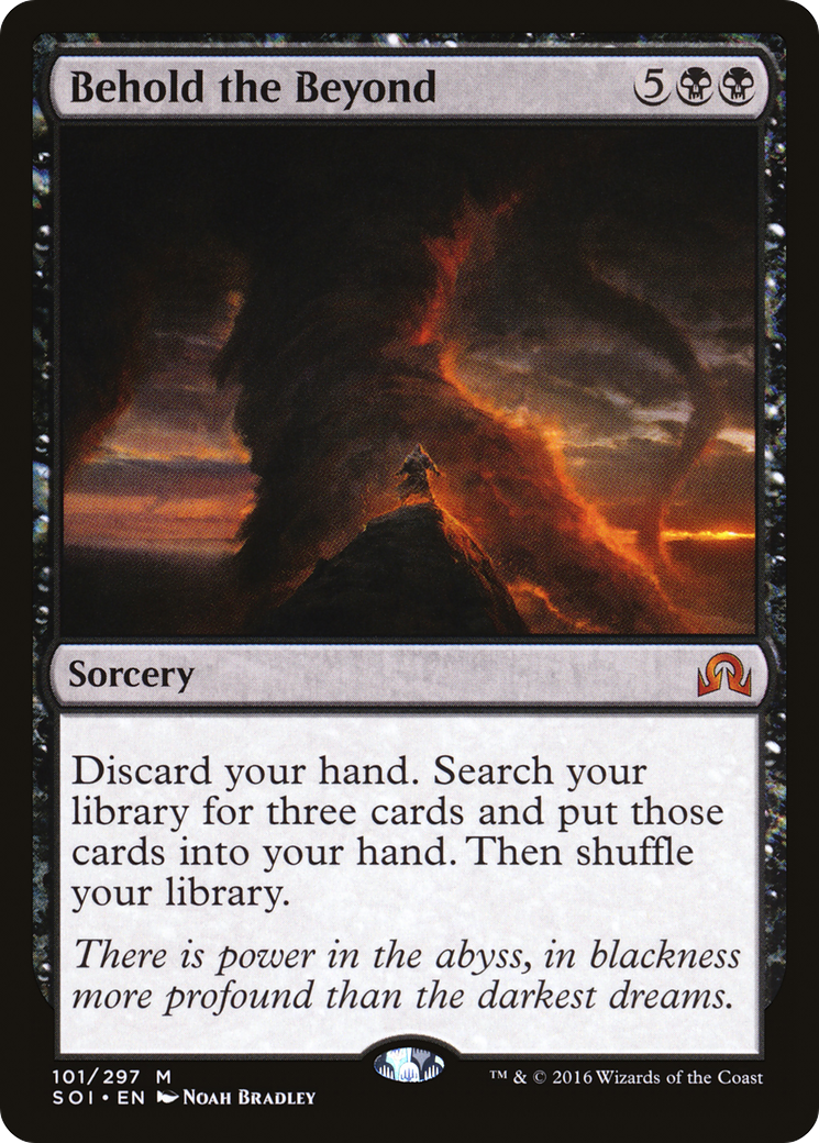 Behold the Beyond (SOI-101) [Shadows over Innistrad] Foil MTG Single Wizards of the Coast