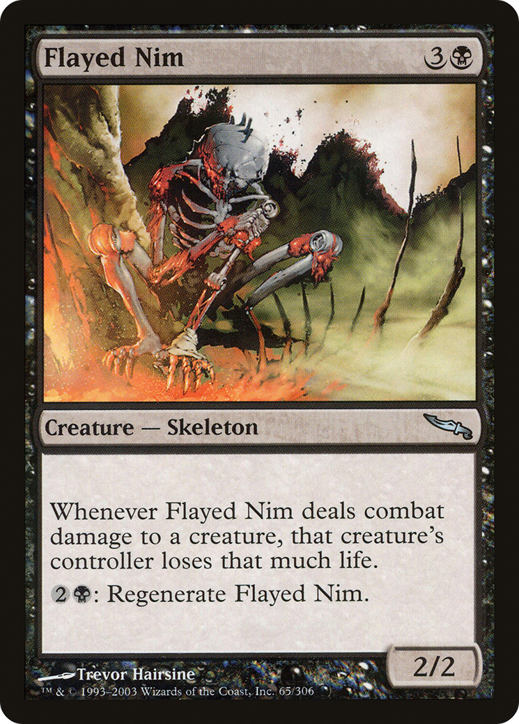 Flayed Nim (MRD-065) [Mirrodin] MTG Single Wizards of the Coast