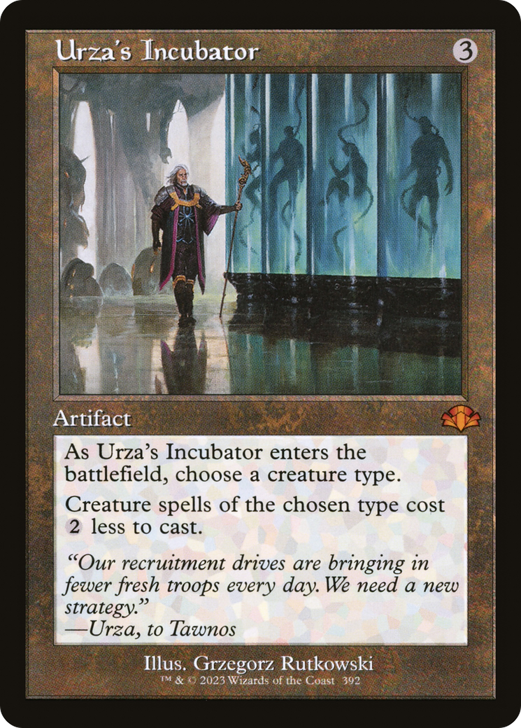 Urza's Incubator (DMR-392) [Dominaria Remastered] Foil MTG Single Wizards of the Coast