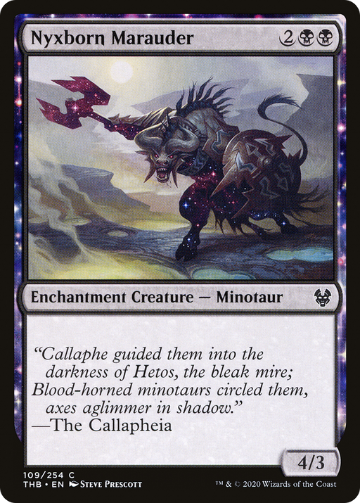 Nyxborn Marauder (THB-109) [Theros Beyond Death] MTG Single Wizards of the Coast