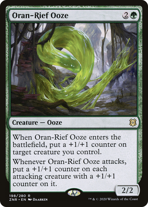 Oran-Rief Ooze (ZNR-198) [Zendikar Rising] MTG Single Wizards of the Coast