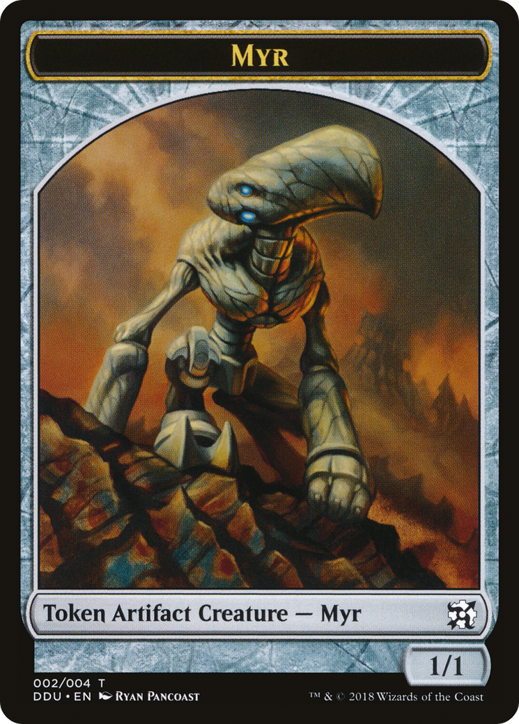 Myr (DDU-002) [Misc] Duel Decks: Elves vs. Inventors Tokens MTG Single Wizards of the Coast