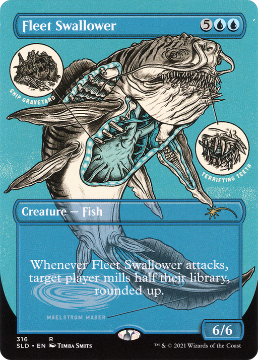 Fleet Swallower (SLD-316) [Secret Lair] Drop (Borderless) MTG Single Wizards of the Coast