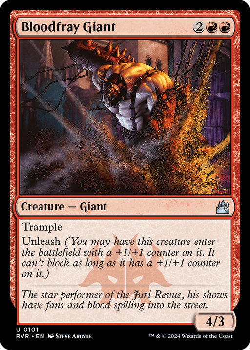 Bloodfray Giant (RVR-101) [Ravnica Remastered] MTG Single Wizards of the Coast