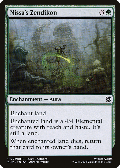 Nissa's Zendikon (ZNR-197) [Zendikar Rising] MTG Single Wizards of the Coast
