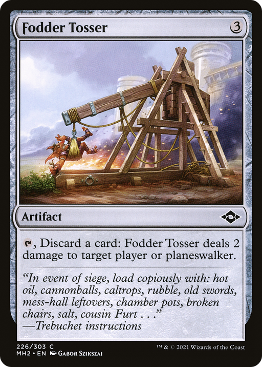 Fodder Tosser (MH2-226) [Modern Horizons 2] Foil MTG Single Wizards of the Coast