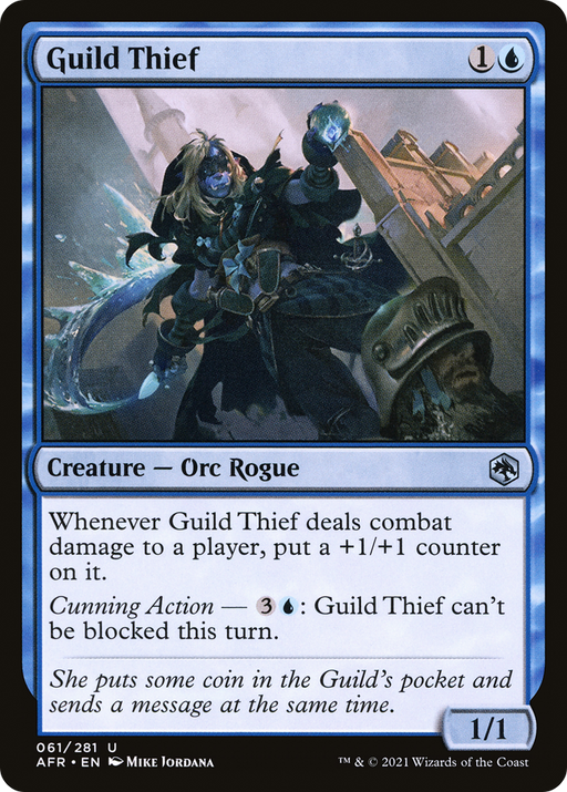 Guild Thief (AFR-061) [Adventures in the Forgotten Realms] MTG Single Wizards of the Coast