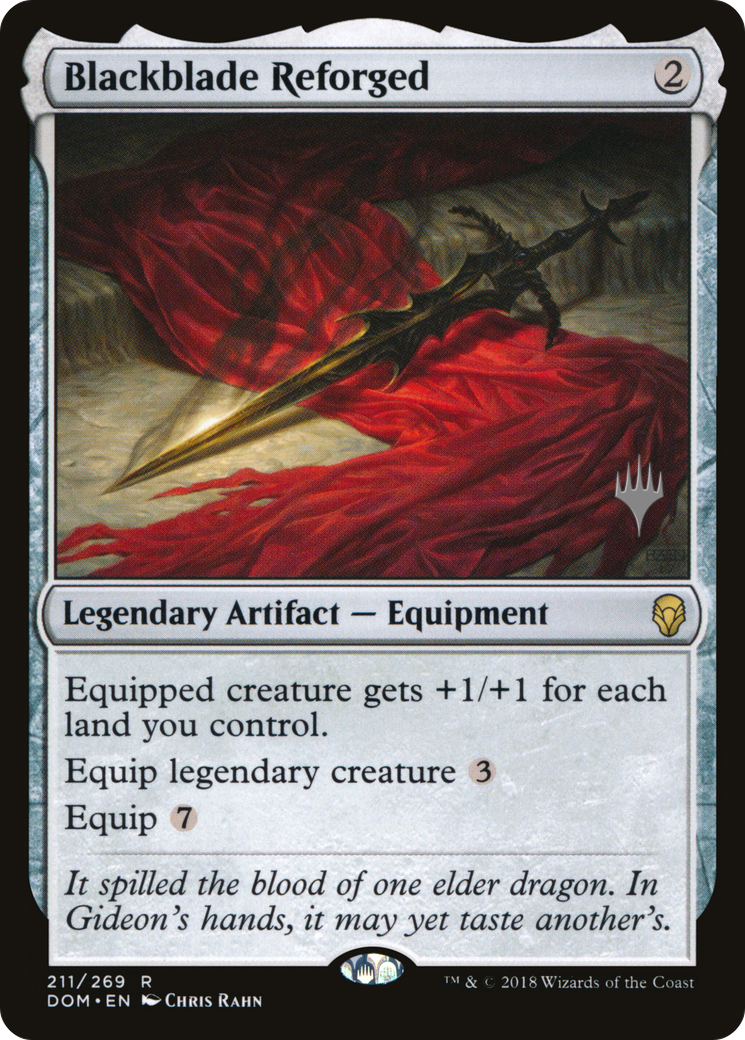 Blackblade Reforged (PPM20-211P) [Dominaria Promos] Foil MTG Single Wizards of the Coast