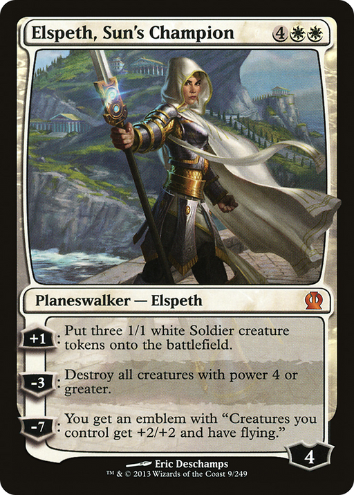 Elspeth, Sun's Champion (THS-009) [Theros] MTG Single Wizards of the Coast