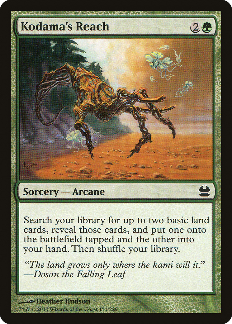 Kodama's Reach (MMA-151) [Modern Masters] MTG Single Modern Masters