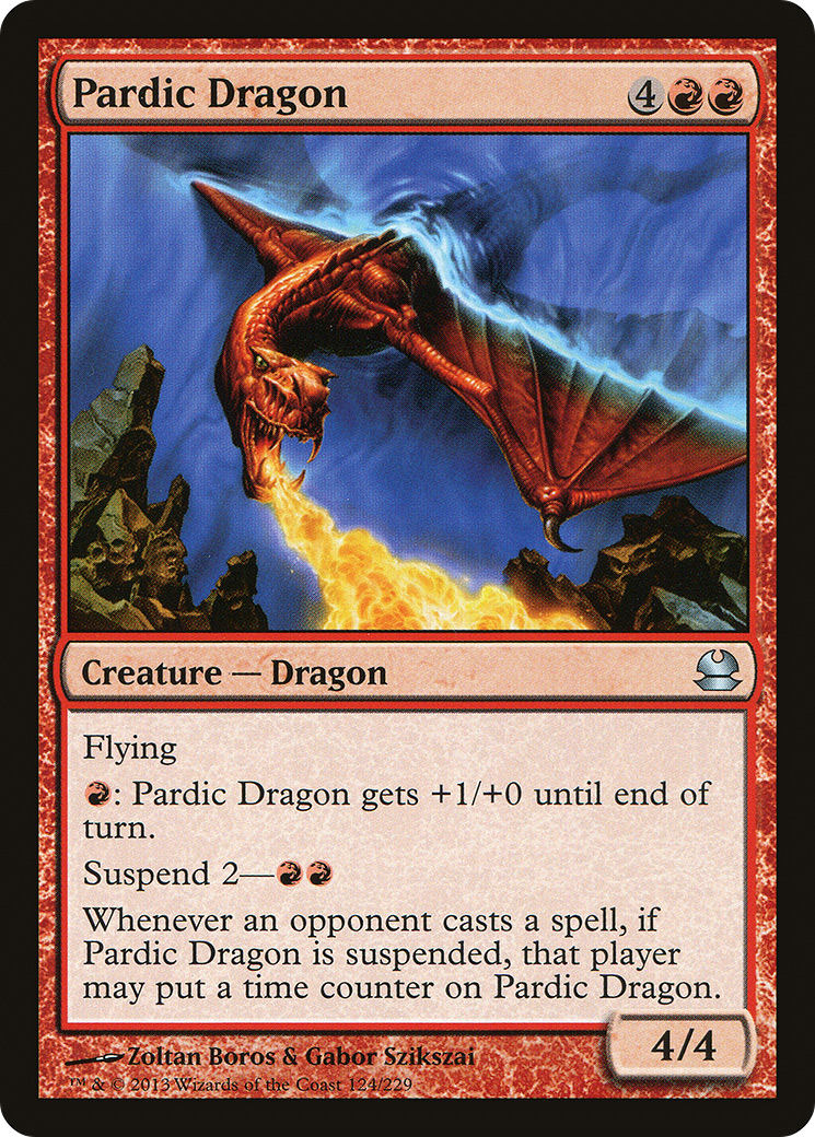 Pardic Dragon (MMA-124) [Modern Masters] MTG Single Modern Masters