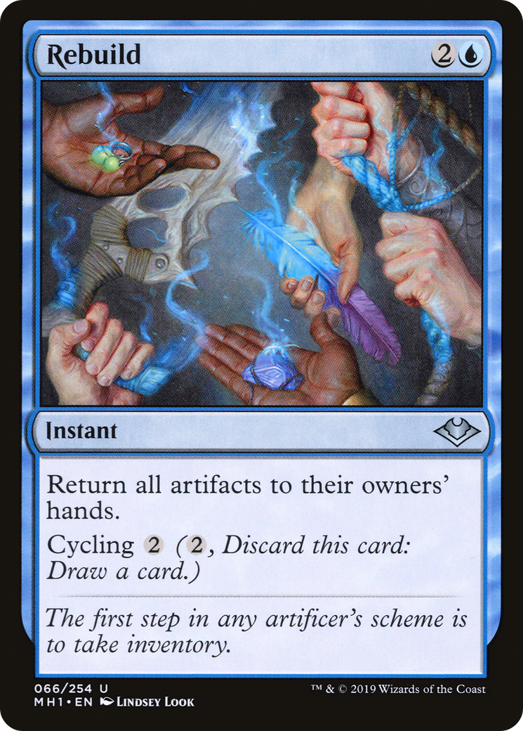Rebuild (MH1-066) [Modern Horizons] MTG Single Modern Horizons