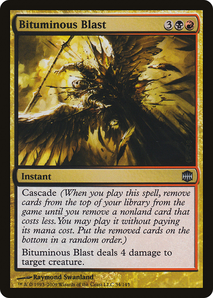 Bituminous Blast (ARB-034) [Alara Reborn] MTG Single Wizards of the Coast