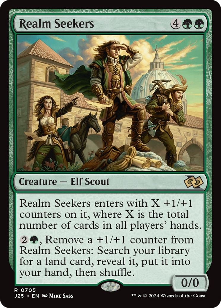 Realm Seekers (J25-705) [Foundations Jumpstart] MTG Single Wizards of the Coast