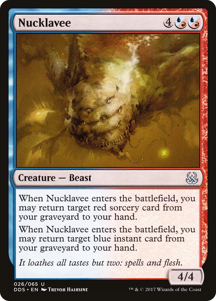 Nucklavee (DDS-026) [Misc] Duel Decks: Mind vs. Might MTG Single Wizards of the Coast