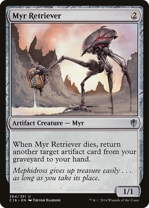 Myr Retriever (C16-264) [Commander 2016] MTG Single Wizards of the Coast
