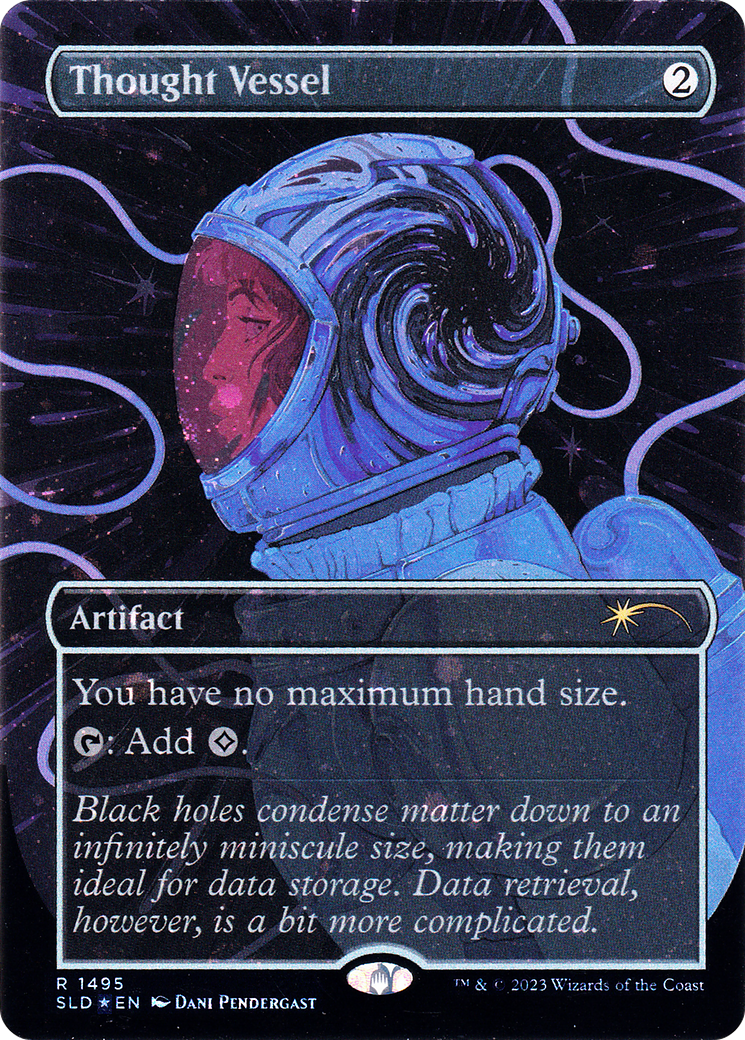 Thought Vessel (SLD-1495★) [Secret Lair] Drop (Borderless) Foil MTG Single Wizards of the Coast