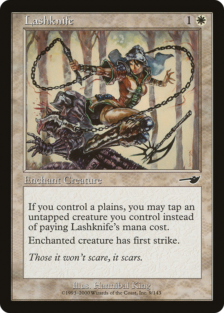 Lashknife (NMS-009) [Nemesis] MTG Single Wizards of the Coast