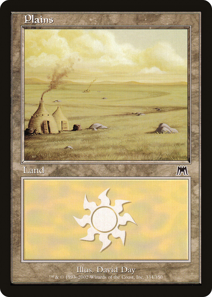 Plains (ONS-334) [Onslaught] Foil MTG Single Wizards of the Coast