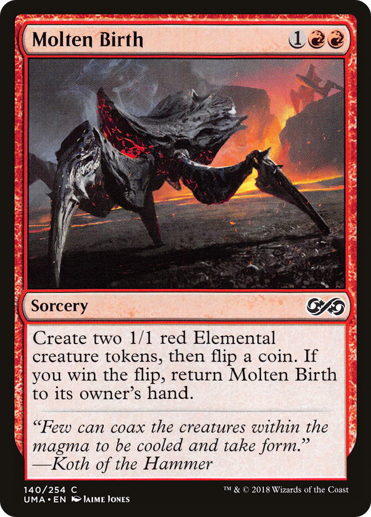 Molten Birth (UMA-140) [Ultimate Masters] Foil MTG Single Wizards of the Coast