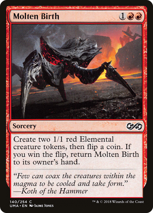 Molten Birth (UMA-140) [Ultimate Masters] Foil MTG Single Wizards of the Coast