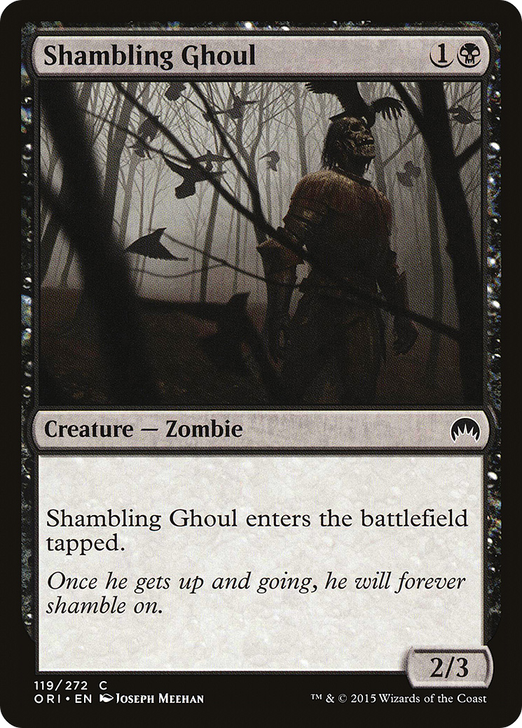 Shambling Ghoul (ORI-119) [Magic Origins] MTG Single Wizards of the Coast
