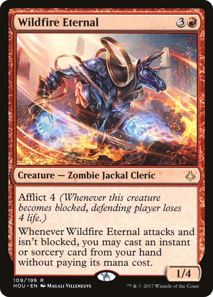 Wildfire Eternal (HOU-109) [Hour of Devastation] Foil MTG Single Wizards of the Coast