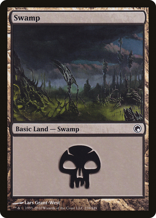 Swamp (SOM-239) [Scars of Mirrodin] MTG Single Wizards of the Coast