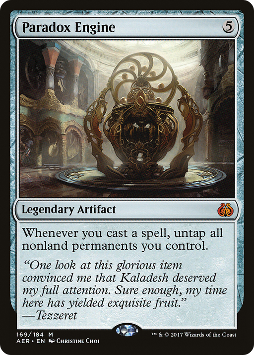 Paradox Engine (AER-169) [Aether Revolt] MTG Single Wizards of the Coast