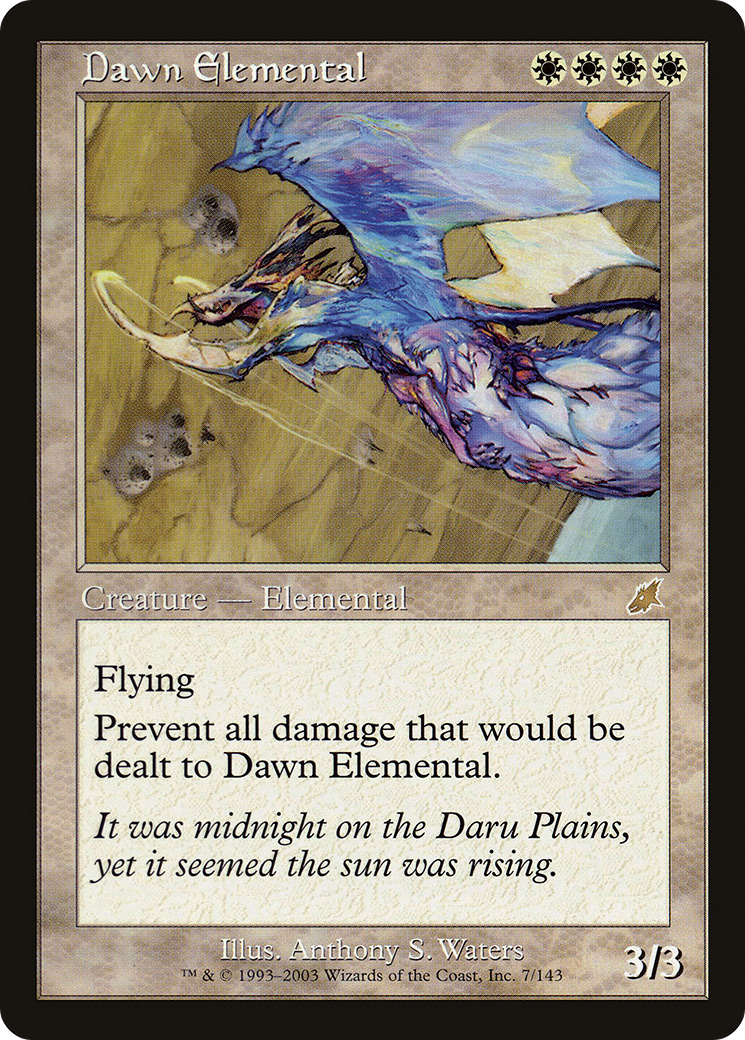 Dawn Elemental (SCG-007) [Scourge] MTG Single Wizards of the Coast