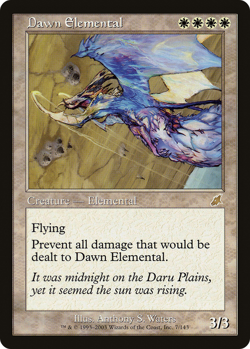 Dawn Elemental (SCG-007) [Scourge] MTG Single Wizards of the Coast