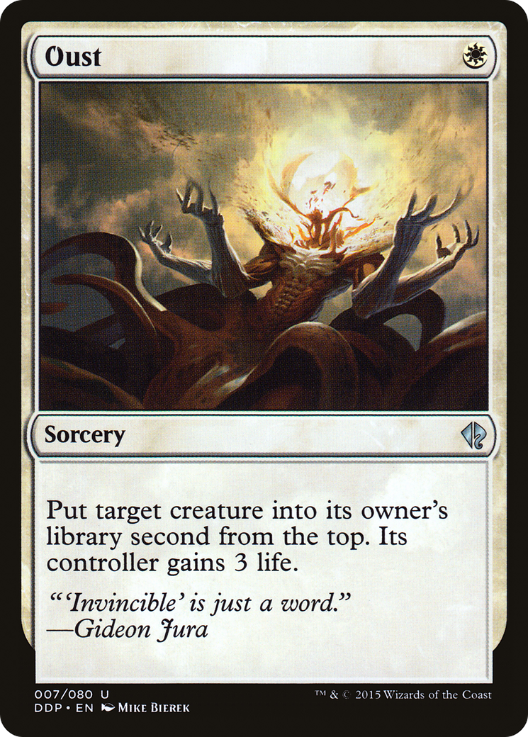 Oust (DDP-007) [Misc] Duel Decks: Zendikar vs. Eldrazi MTG Single Wizards of the Coast