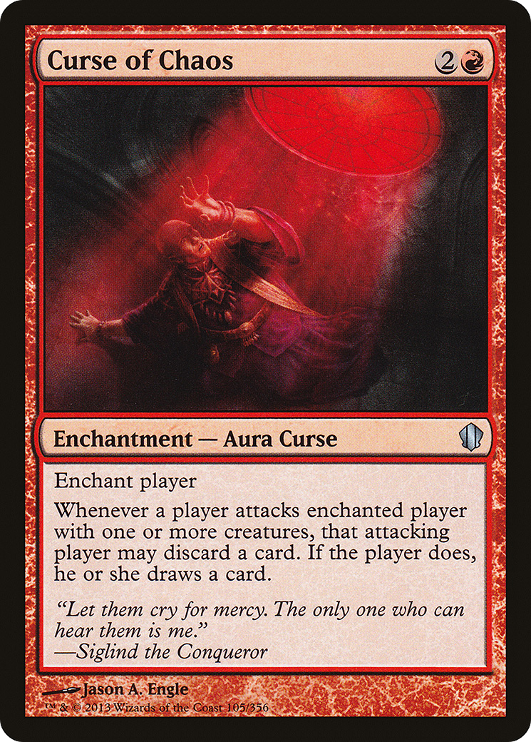 Curse of Chaos (C13-105) [Commander 2013] MTG Single Wizards of the Coast