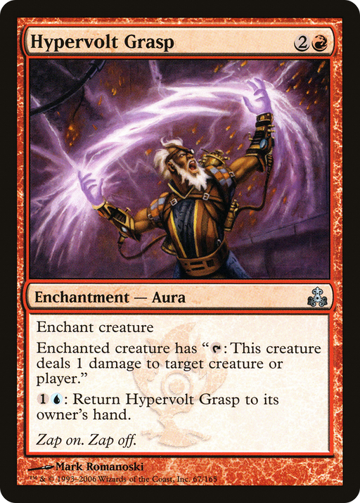 Hypervolt Grasp (GPT-067) [Guildpact] MTG Single Wizards of the Coast